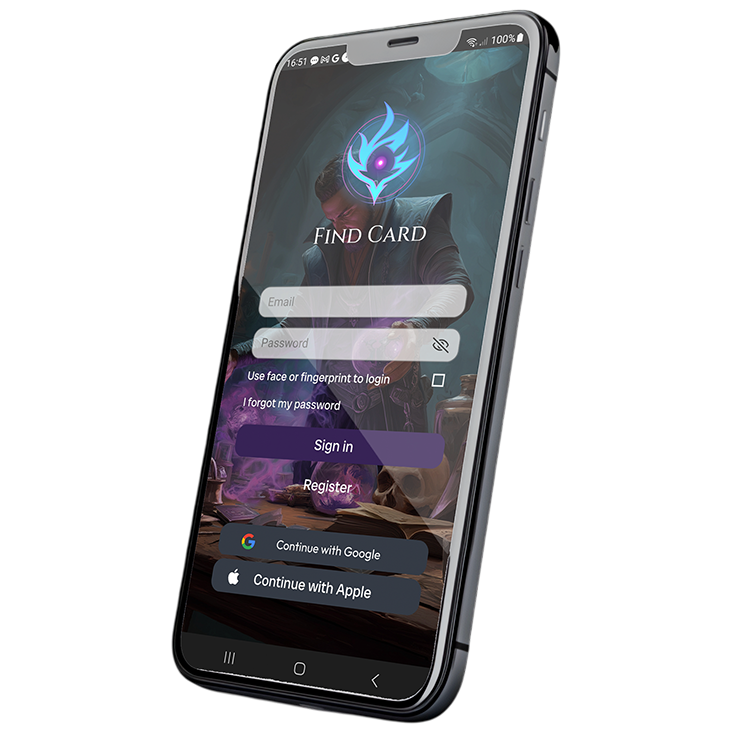 Find Card App Preview